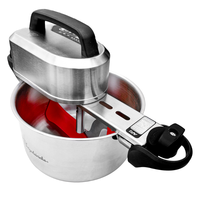 Panela para Mexer Doces Suzan Pro Inox 24cm