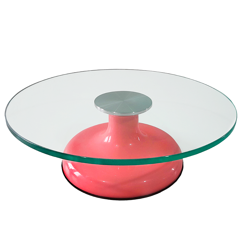 Bailarina De Vidro Giratória Com Rolamento Duplo Profissional 30 cm