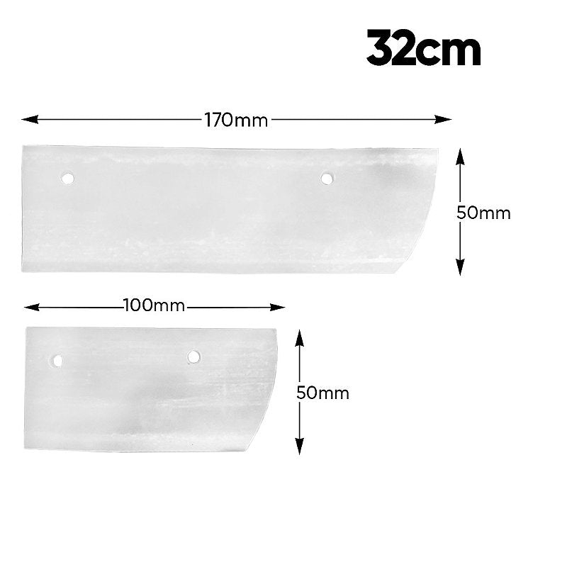 Par de espátulas de Silicone para Brigadeirinha
