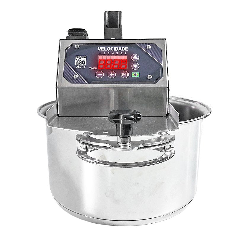 Panela para mexer doces - INOX 24 cm - Titanium Premium