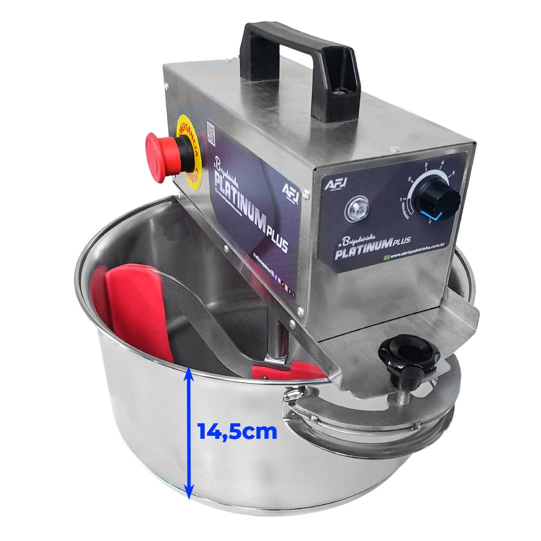 Panela para mexer doces - INOX 28 cm - Platinum PLUS