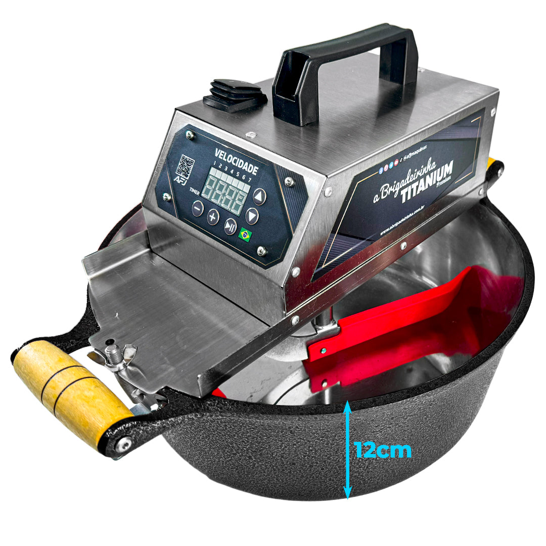 Panela para mexer doces - 32 cm - Titanium Premium