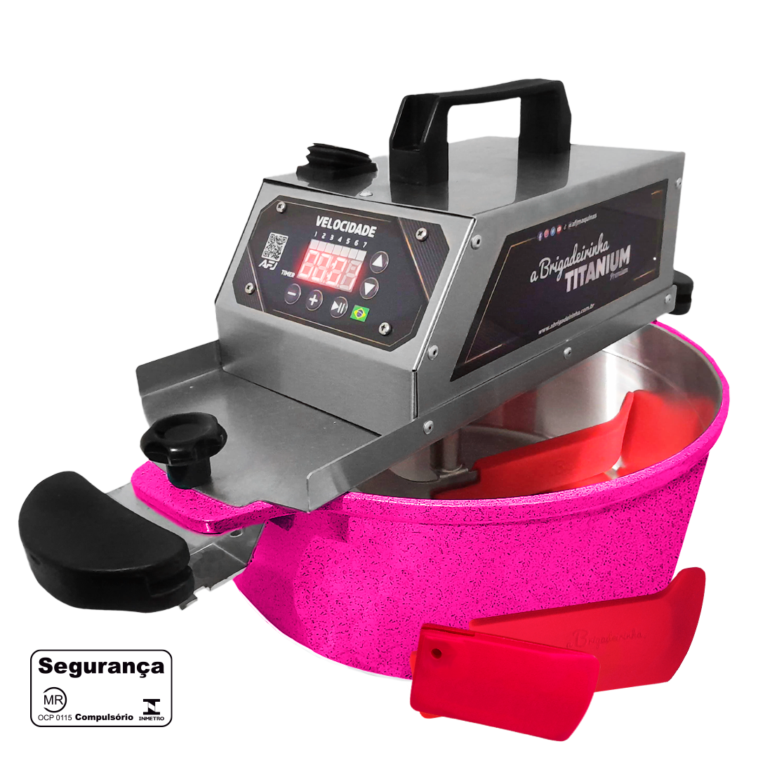 Panela para mexer doces - 28 cm - Titanium Premium