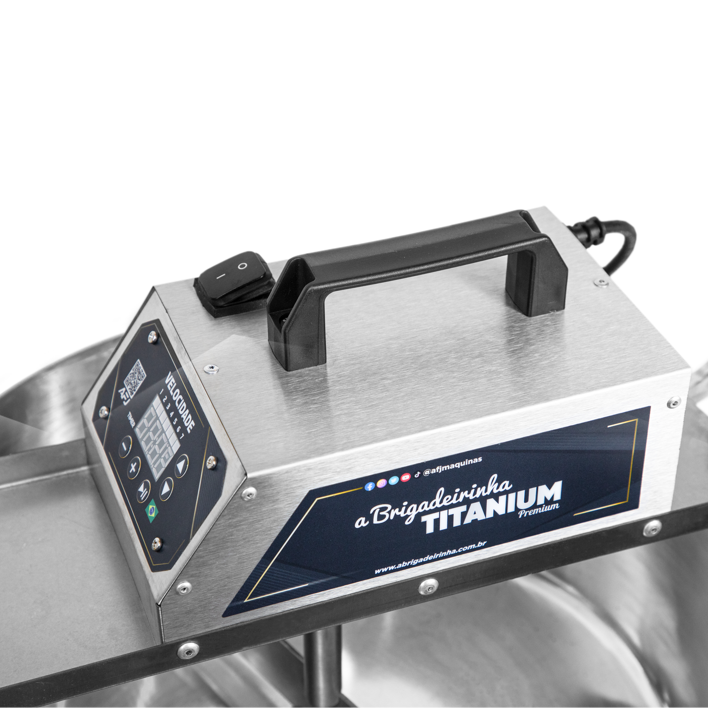 Panela para mexer doces - 40 cm - Titanium Premium