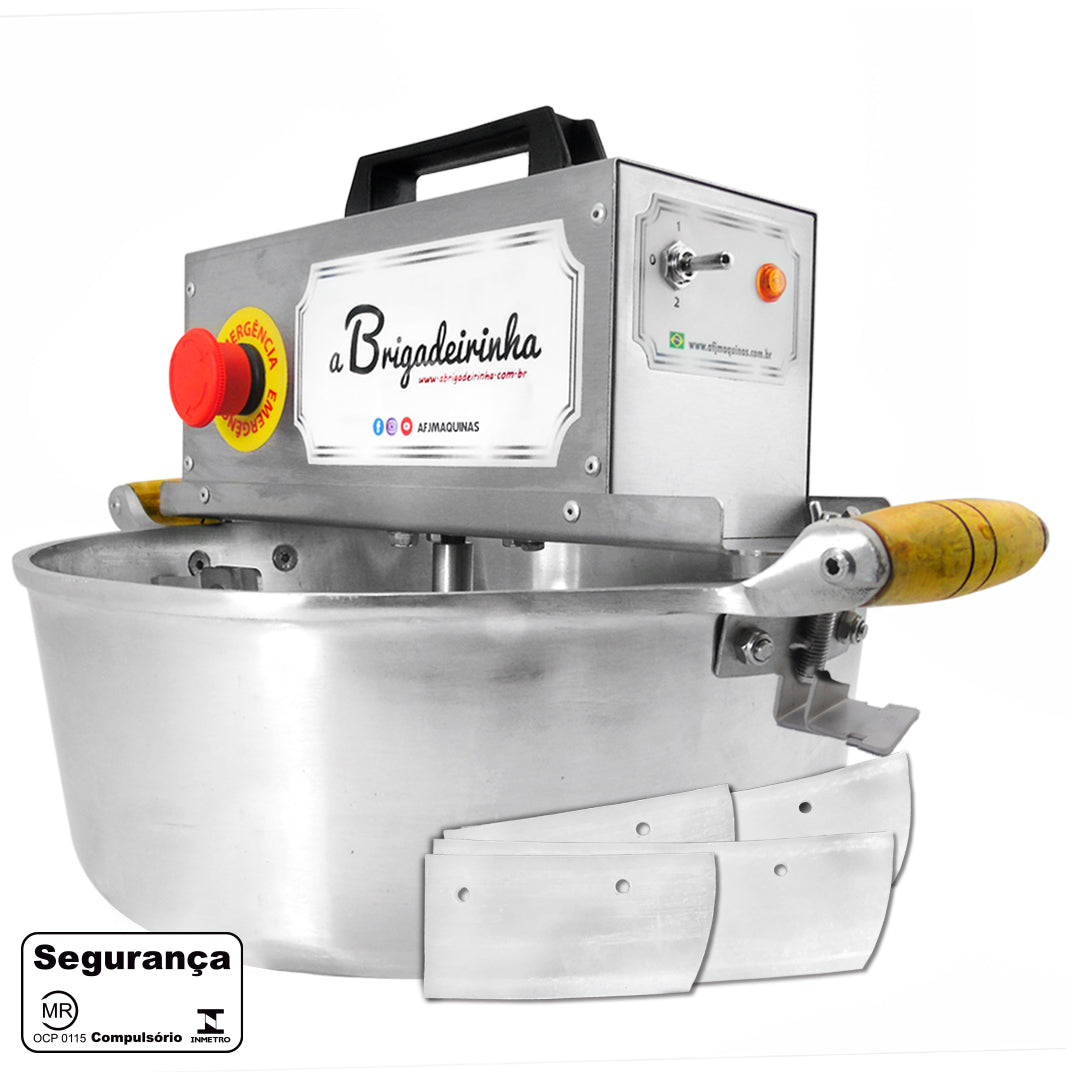 Panela para mexer doces 32 cm - Modelo Platinum