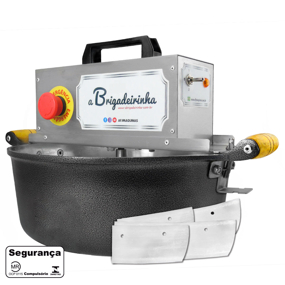 Panela para mexer doces 32 cm - Modelo Platinum