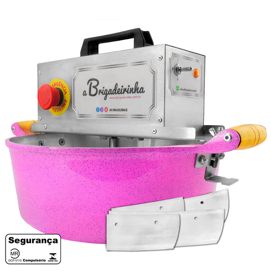 Panela para mexer doces 36 cm - Modelo Platinum