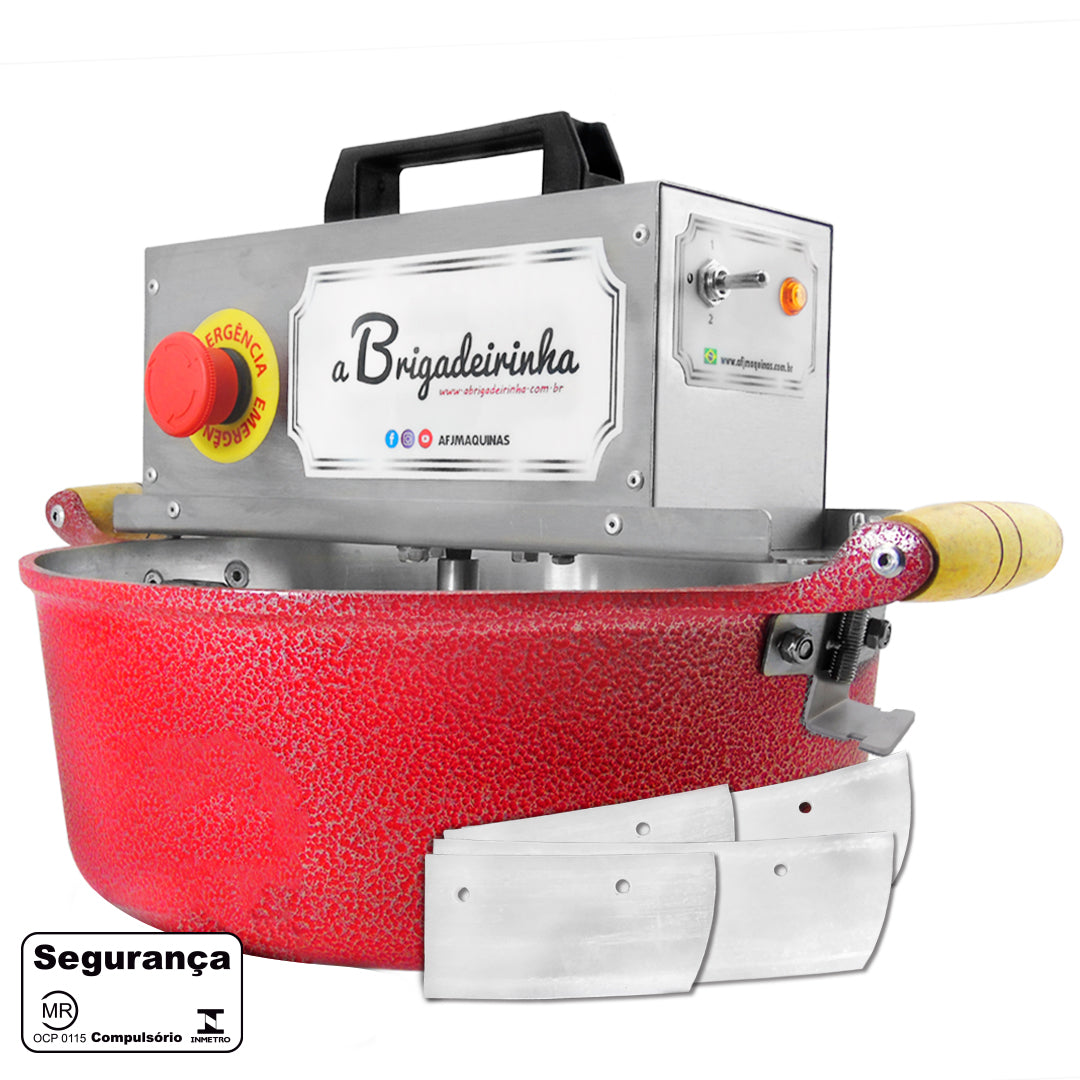 Panela para mexer doces 32 cm - Modelo Platinum