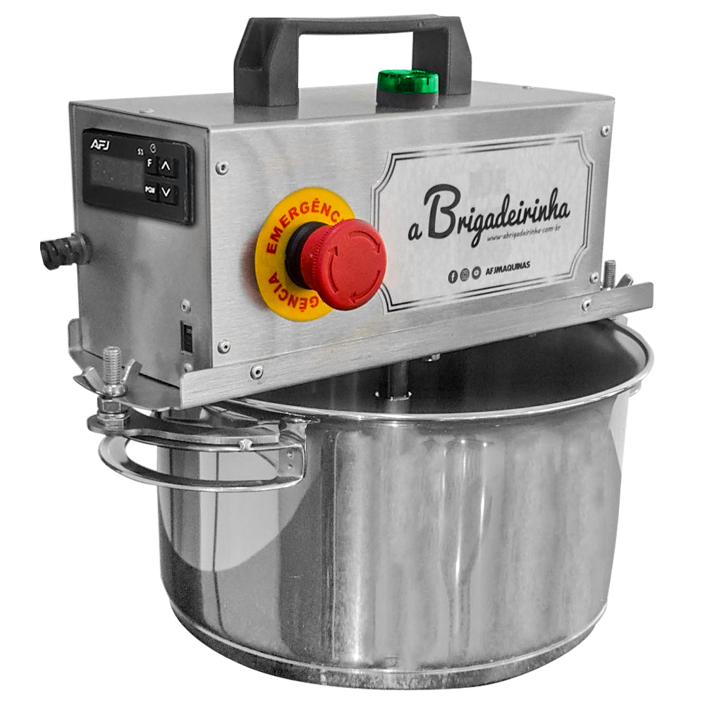 Modelo Timer Integrado INOX + Suporte