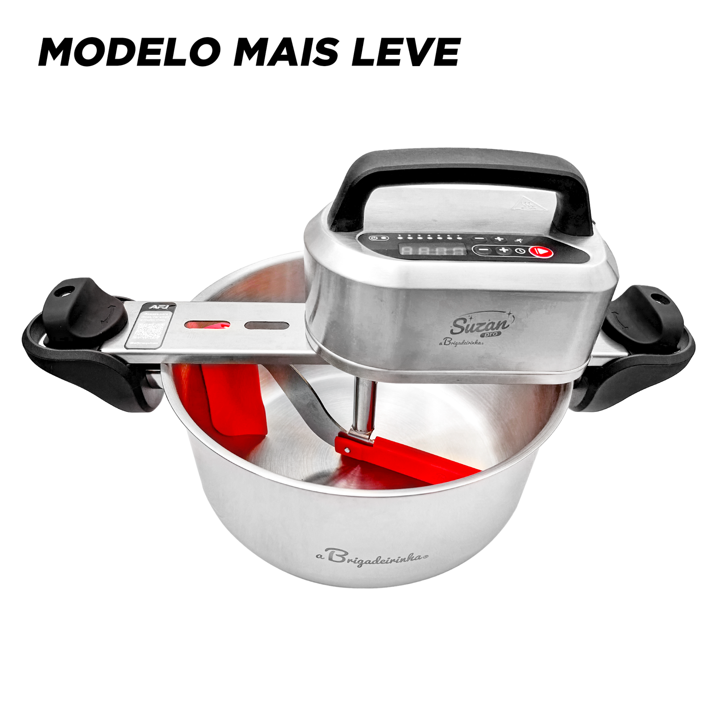 Panela para Mexer Doces Suzan Pro Inox 28cm