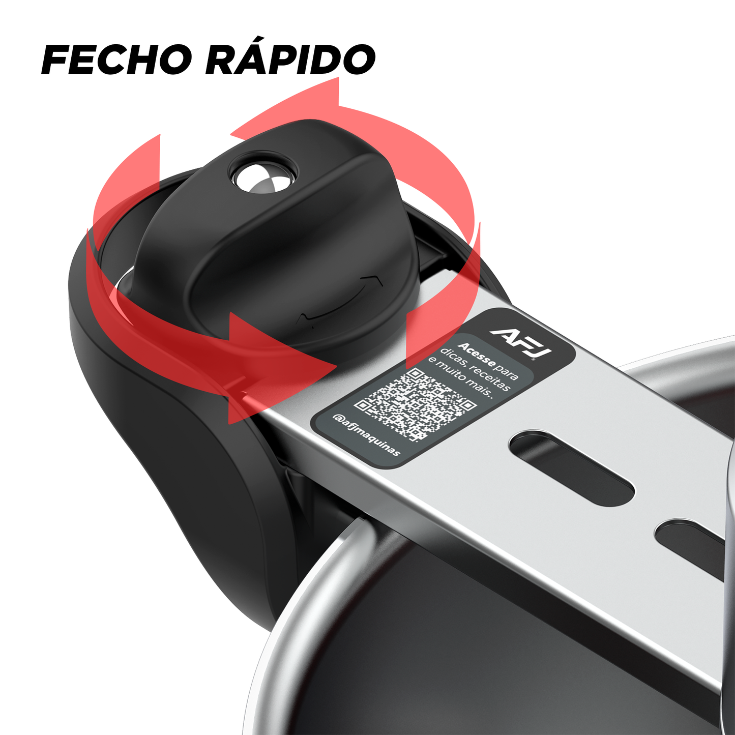 Panela para Mexer Doces Suzan Pro Inox 24cm