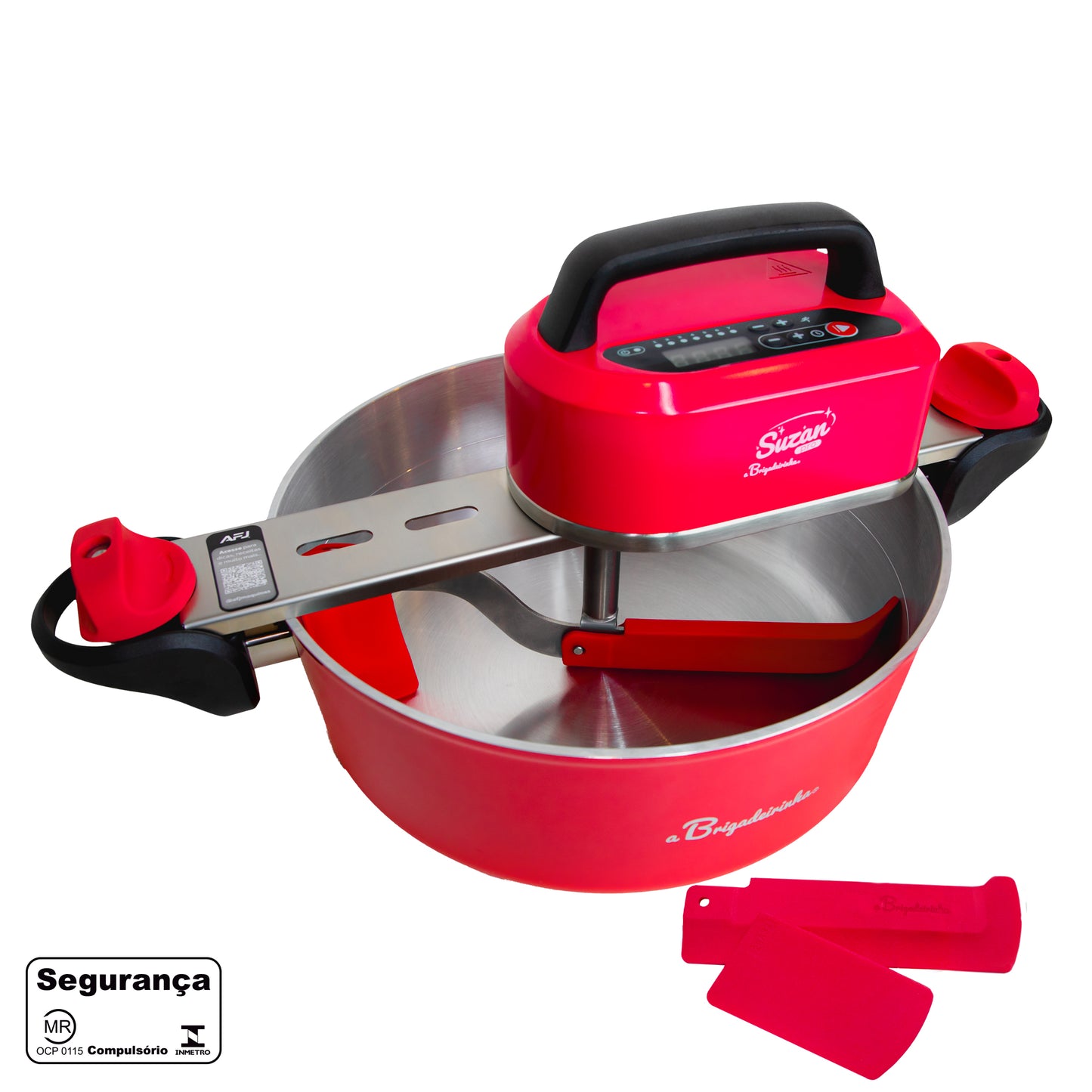 Panela para Mexer Doces Suzan Pro Alumínio 32cm