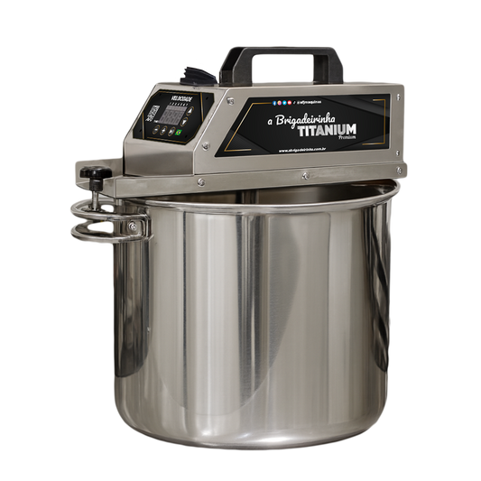 Panela para mexer doces Modelo Titanium Premium 28cm Caldeirão