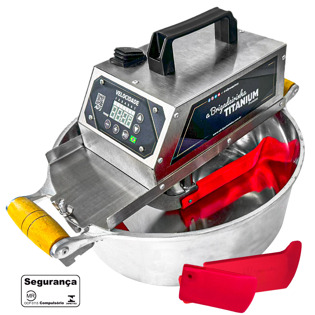 Panela para mexer doces - 32 cm - Titanium Premium