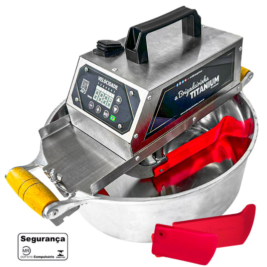 Panela para mexer doces - 32 cm - Titanium Premium