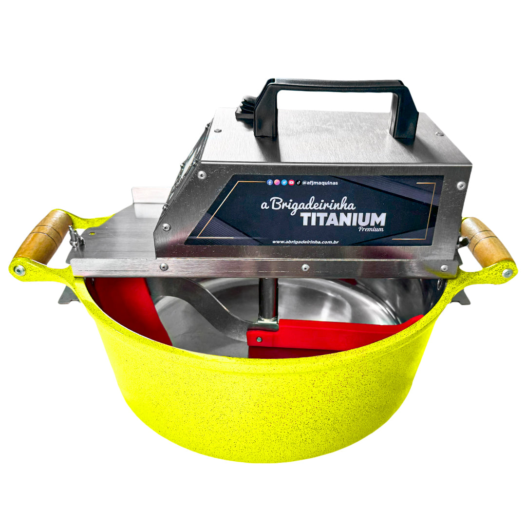 Panela para mexer doces - 32 cm - Titanium Premium