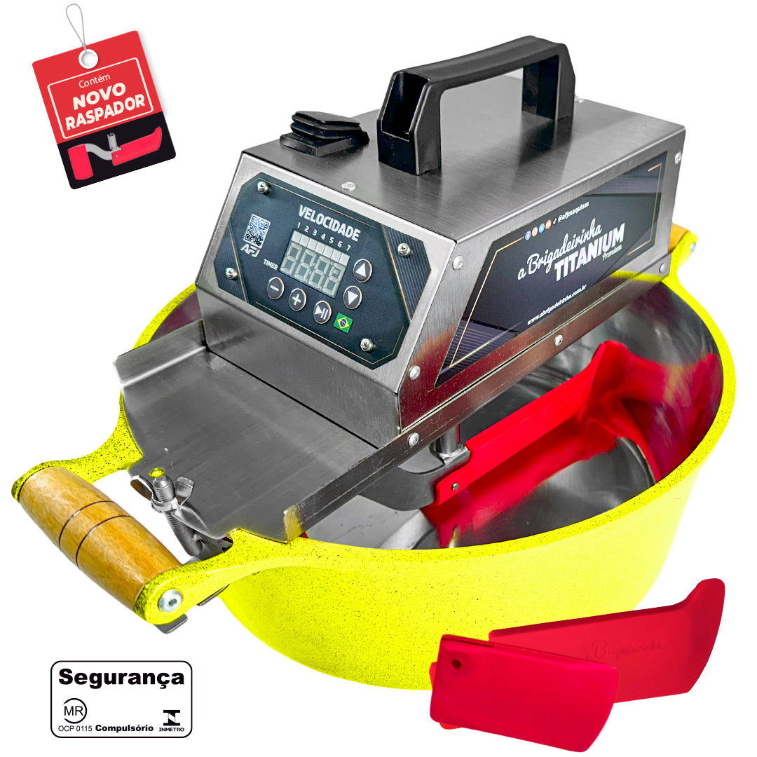 Panela para mexer doces - 32 cm - Titanium Premium