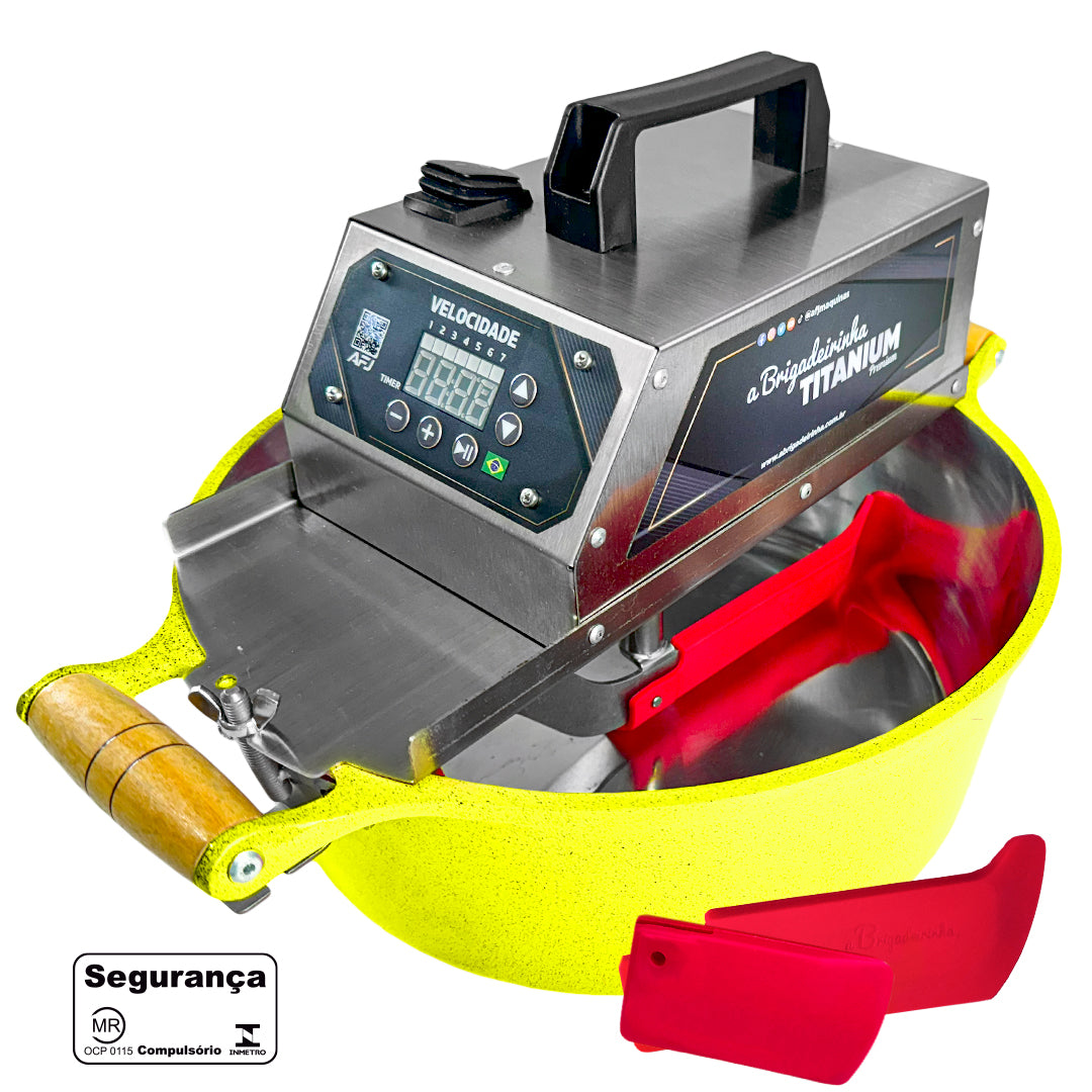 Panela para mexer doces - 36 cm - Titanium Premium