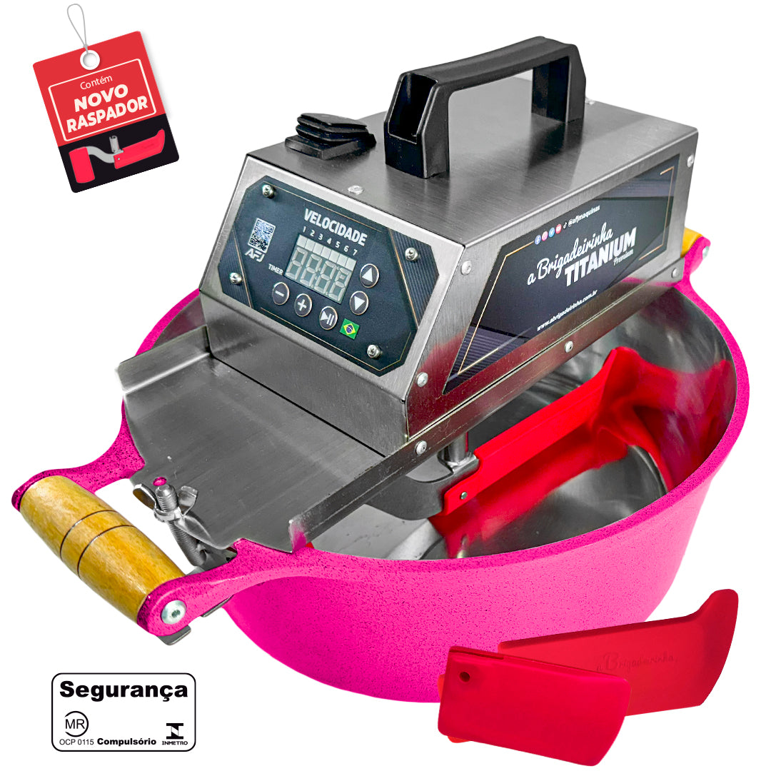 Panela para mexer doces - 32 cm - Titanium Premium