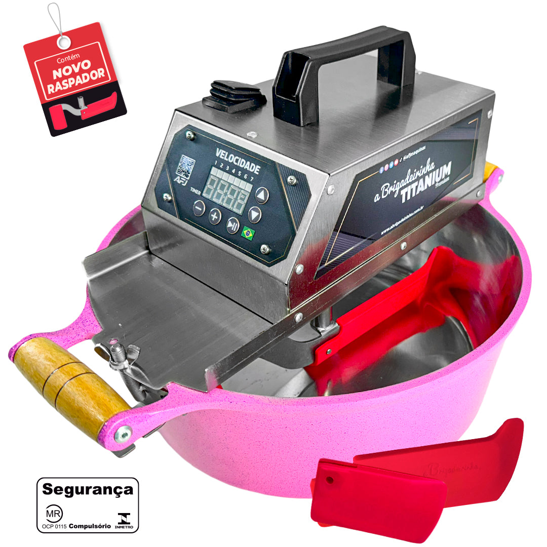 Panela para mexer doces - 32 cm - Titanium Premium