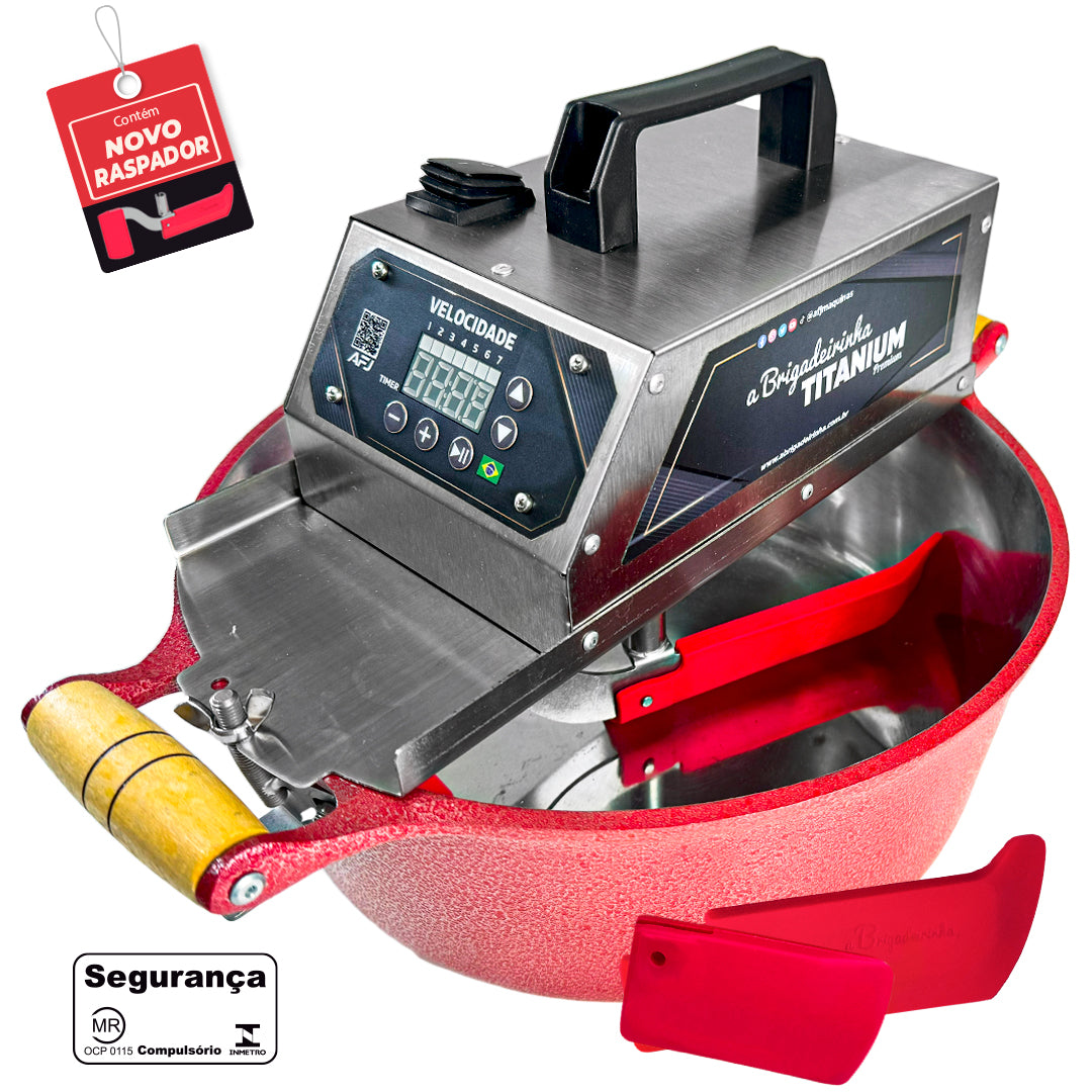 Panela para mexer doces - 32 cm - Titanium Premium