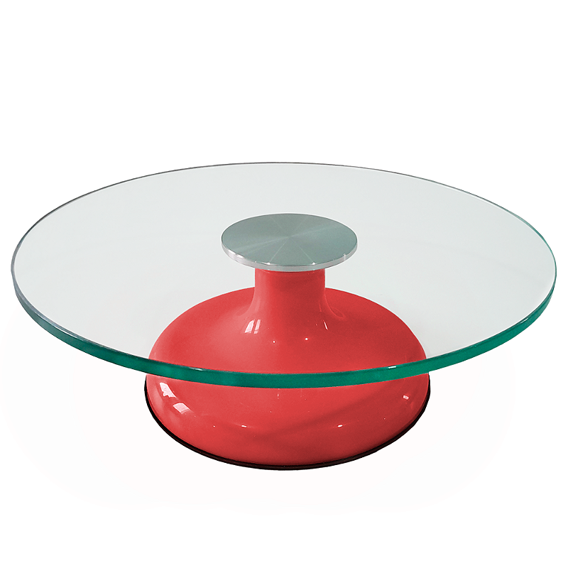 Bailarina De Vidro Giratória Com Rolamento Duplo Profissional 30 cm