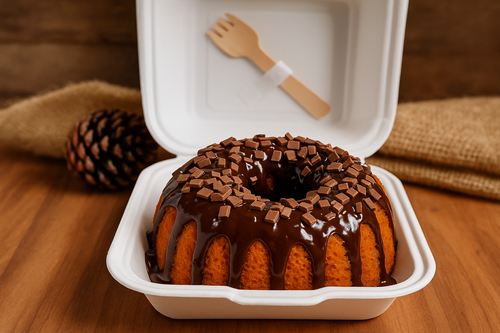 Mini Bolo de Cenoura