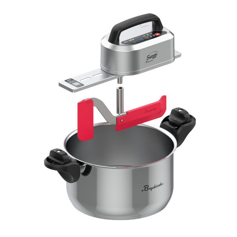 Panela para Mexer Doces Suzan Pro Inox 28cm