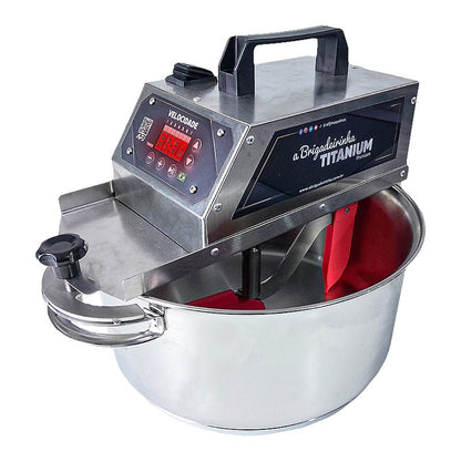 Panela para mexer doces - INOX 28 cm - Titanium Premium