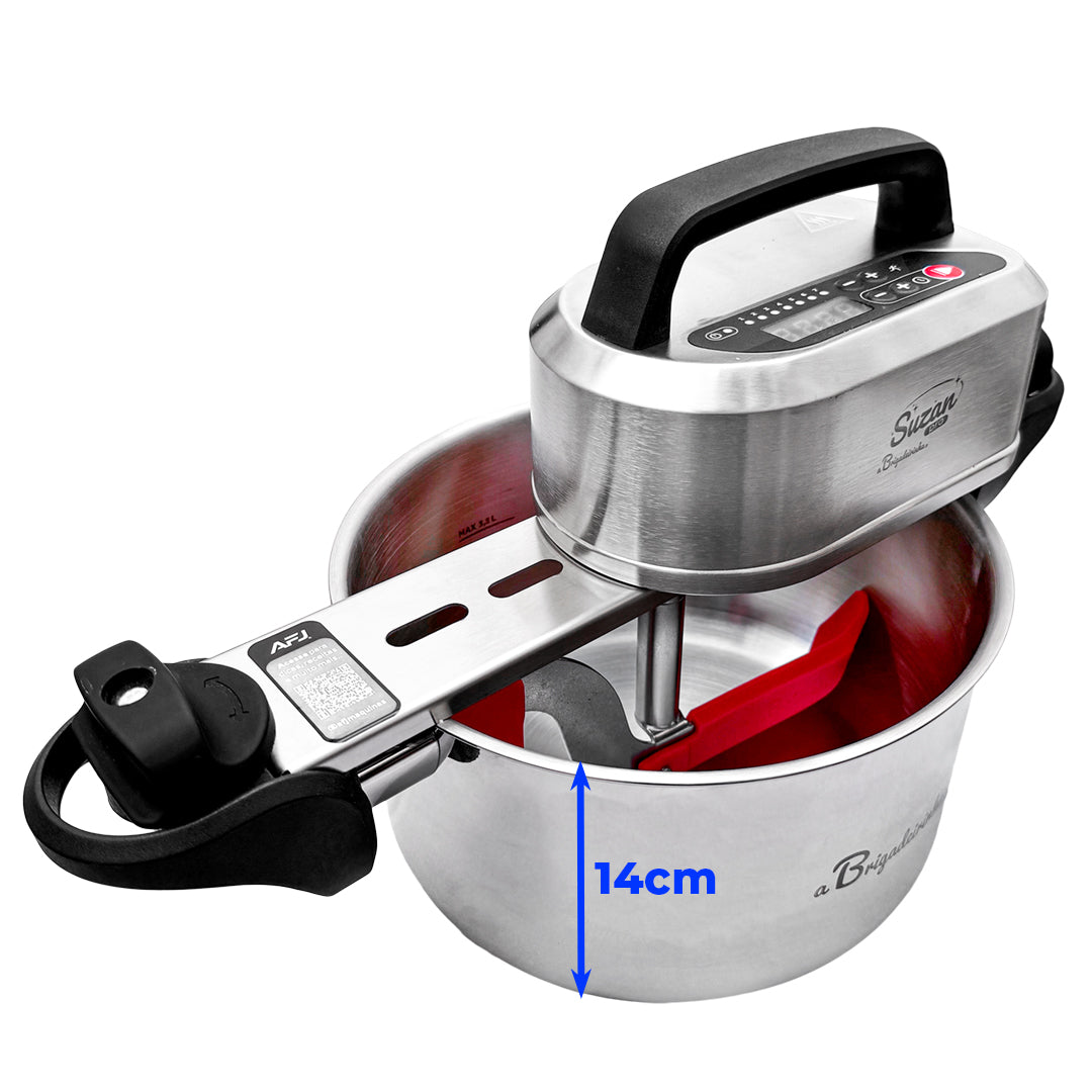 Panela para Mexer Doces Suzan Pro Inox 24cm
