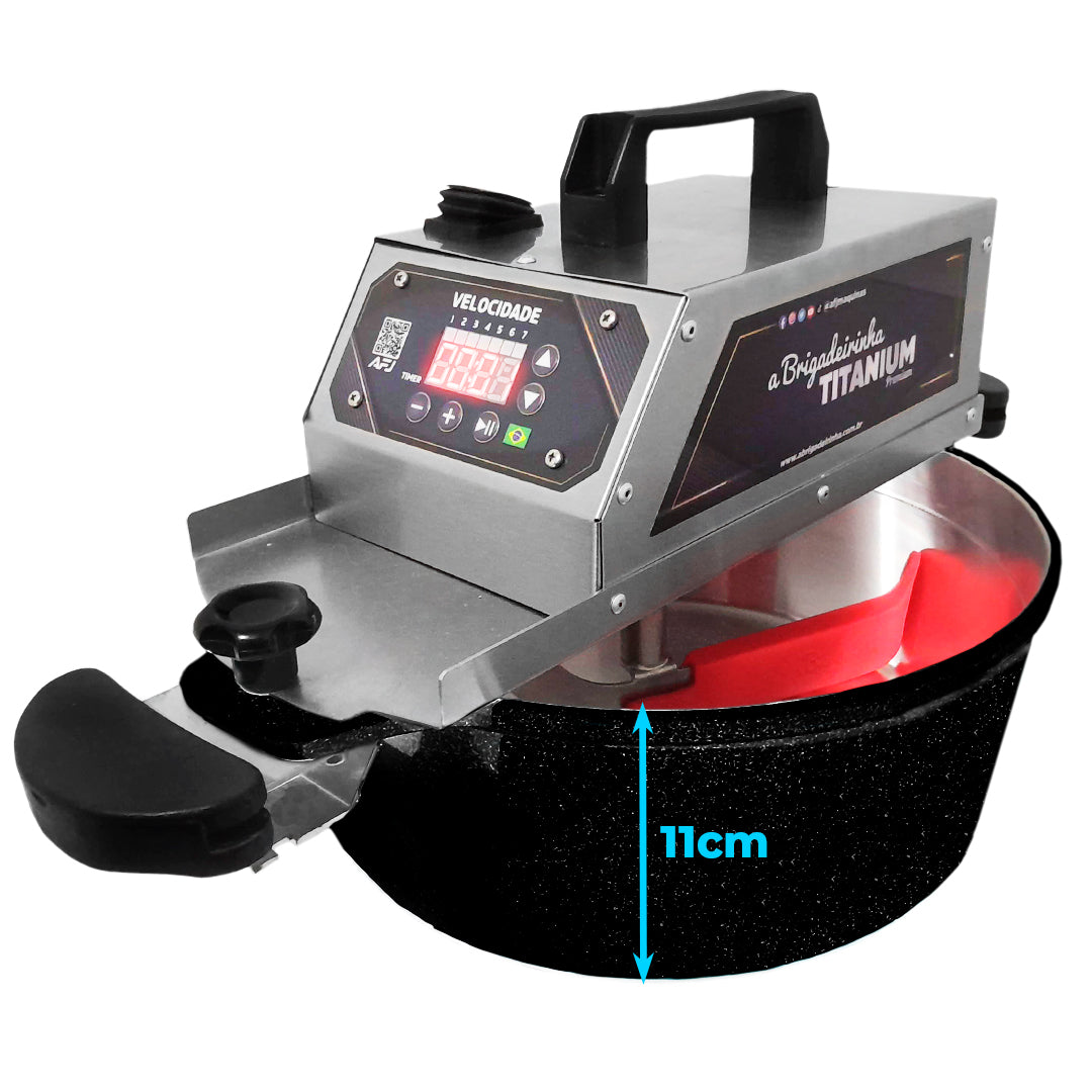 Panela para mexer doces - 28 cm - Titanium Premium