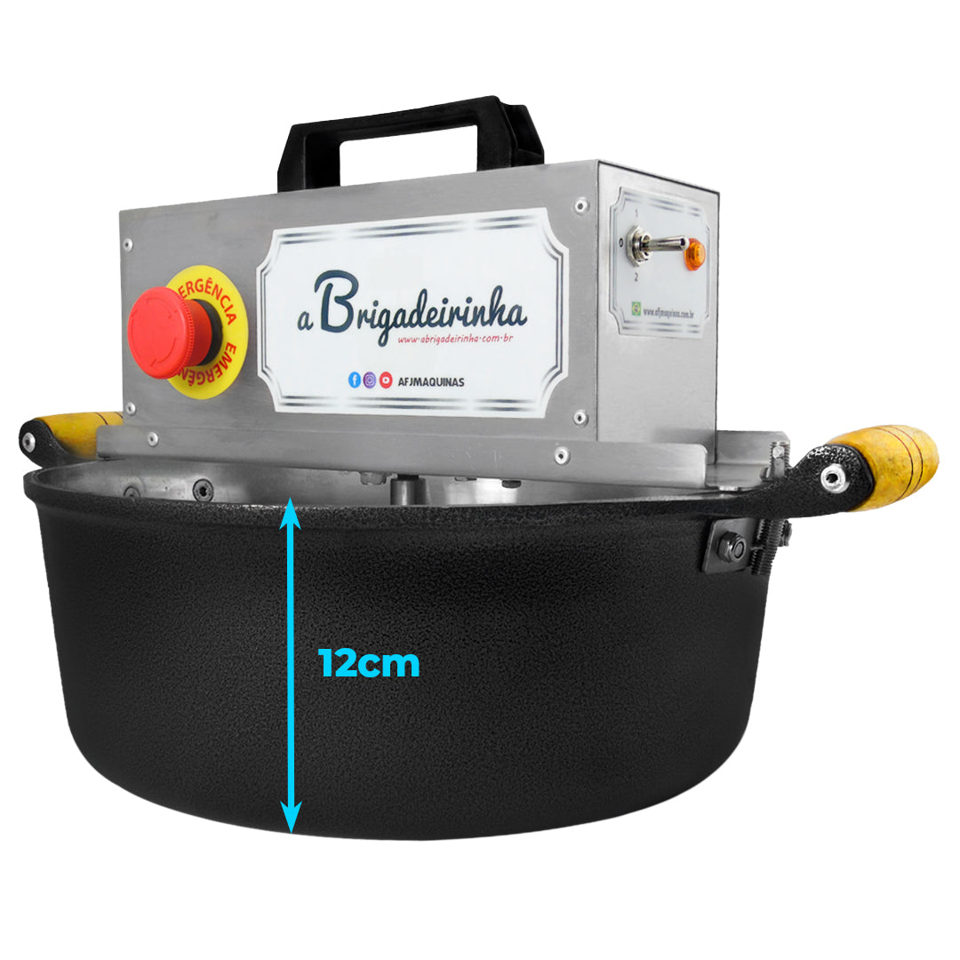 Panela para mexer doces 32 cm - Modelo Platinum
