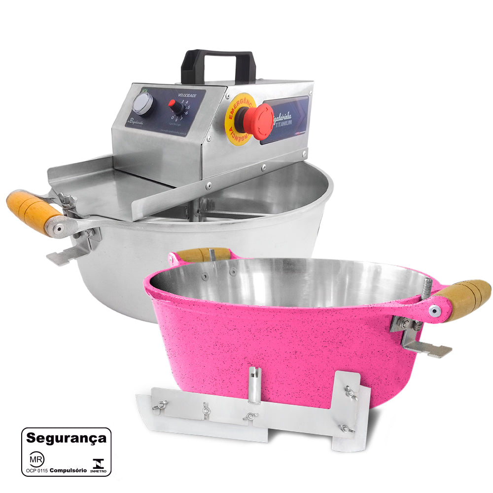 Panela para mexer salgado + doce 36 cm Titanium