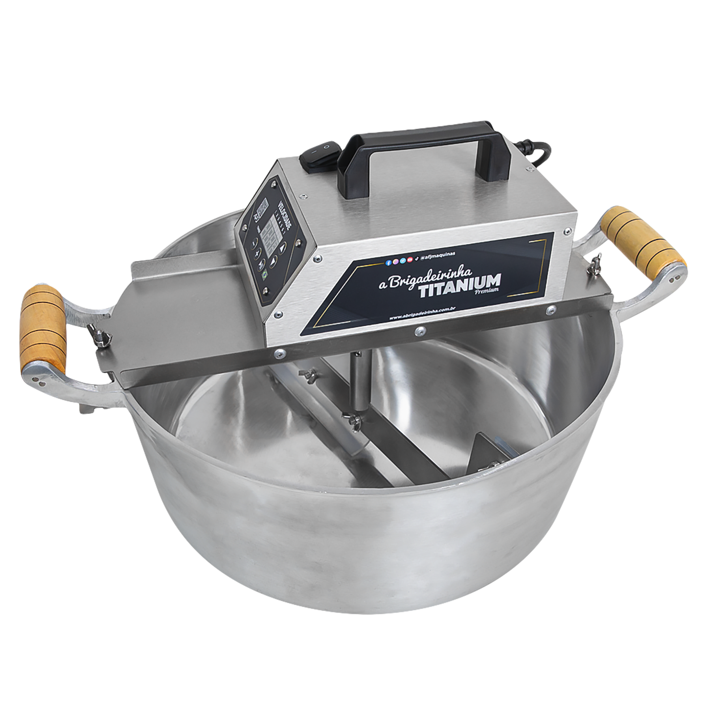 Panela para mexer doces - 40 cm - Titanium Premium