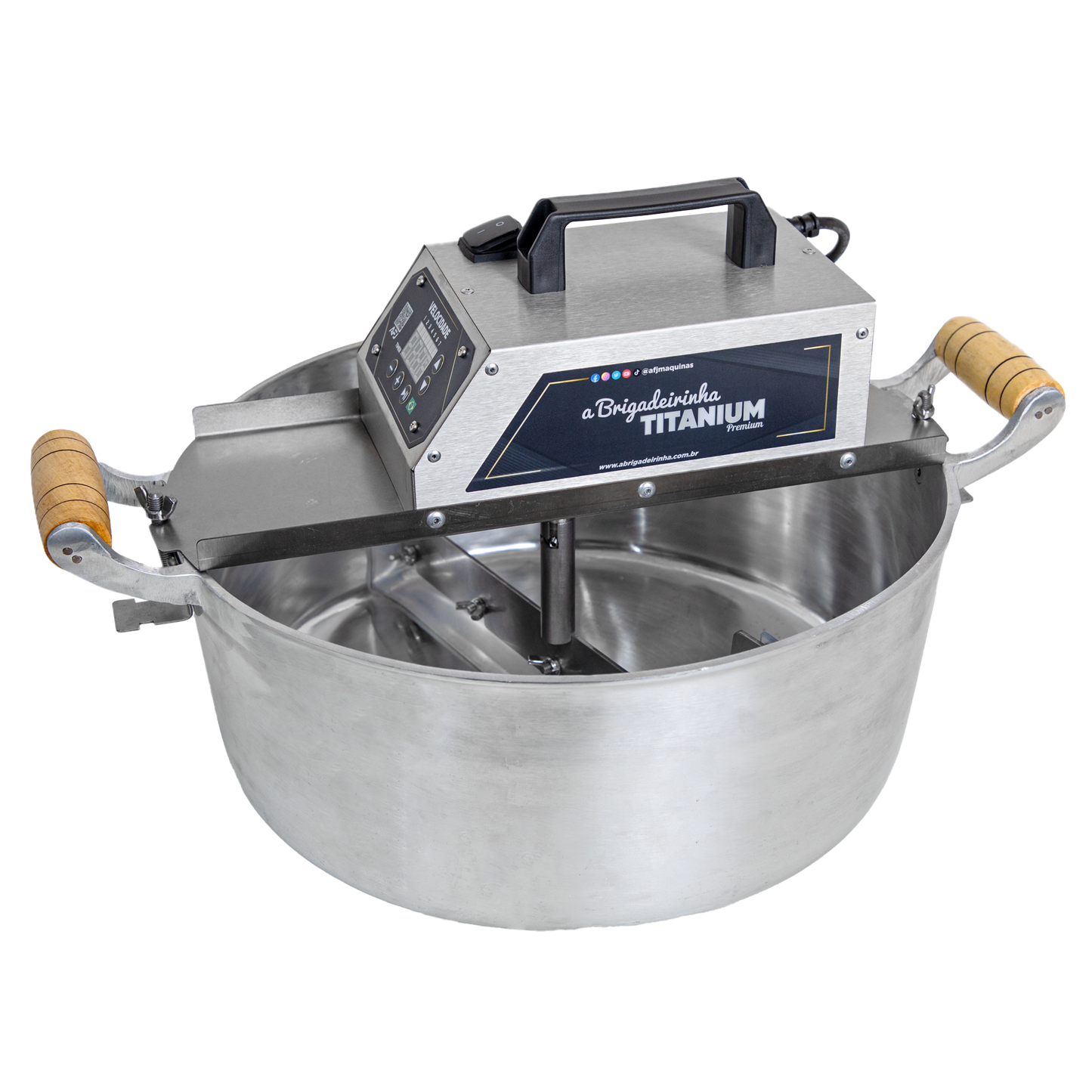 Panela para mexer doces - 40 cm - Titanium Premium