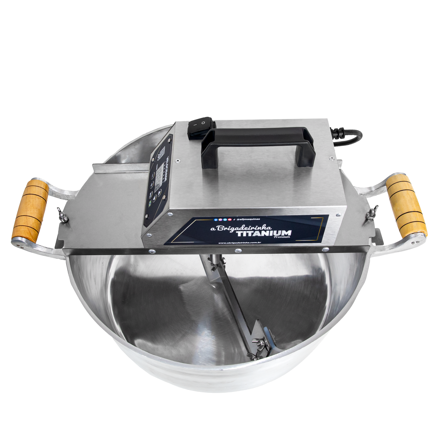 Panela para mexer doces - 40 cm - Titanium Premium