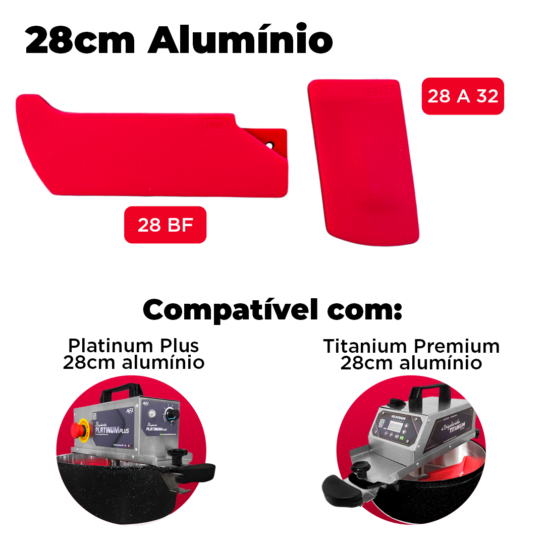 Silicone para Novo raspador - 24 cm à 36 cm