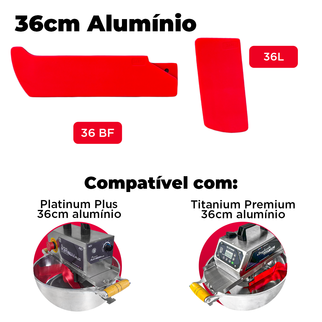 Silicone para Novo raspador - 24 cm à 36 cm