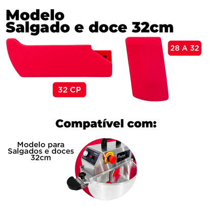 Silicone para Novo raspador - 24 cm à 36 cm