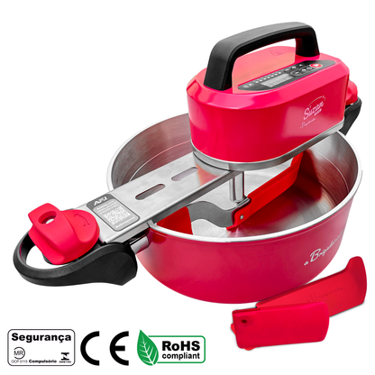 Panela para Mexer Doces Suzan Pro Alumínio 28cm