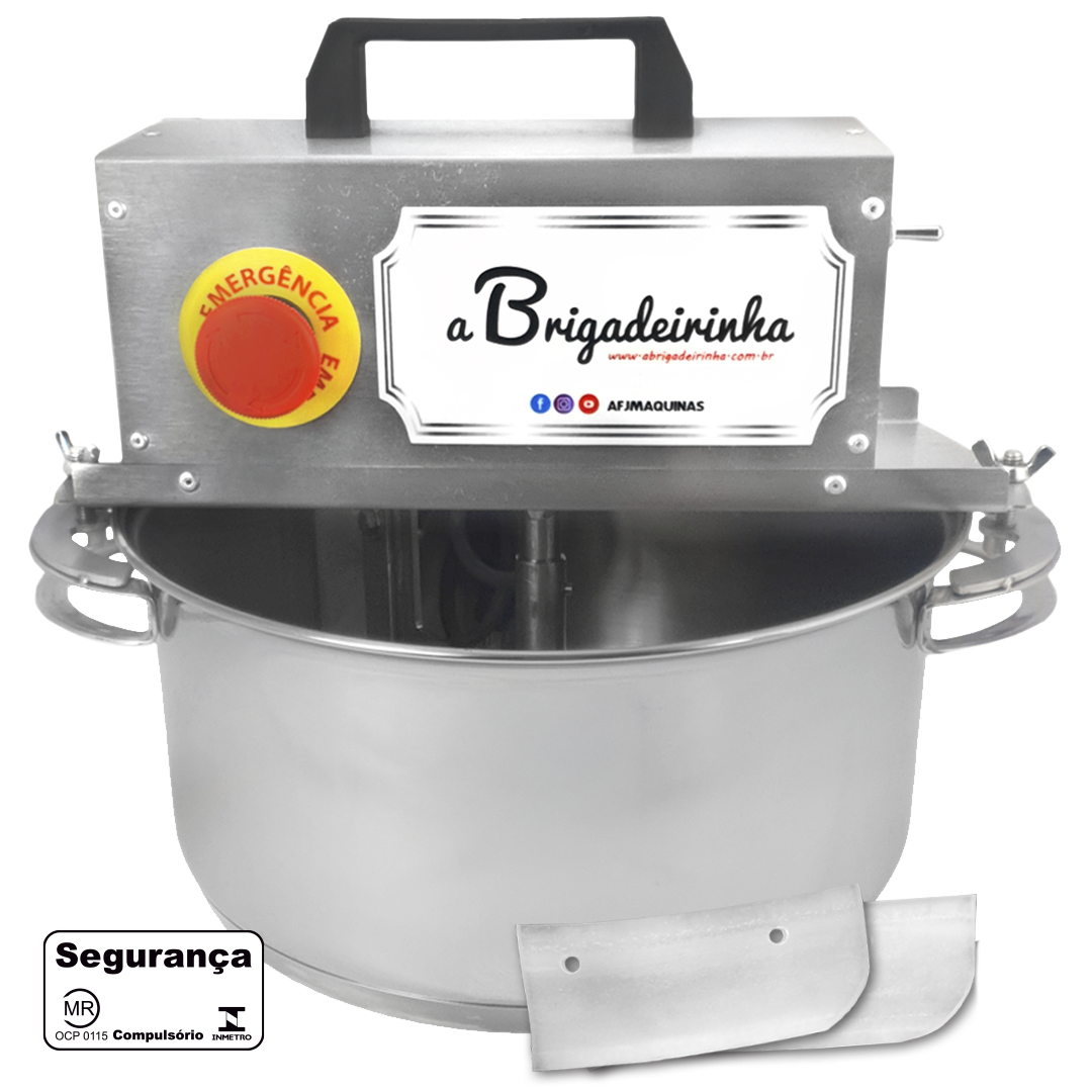 [Defeitos estéticos Nº43] Panela para mexer doces em aço INOX 28 CM - Modelo Platinum (Cópia)