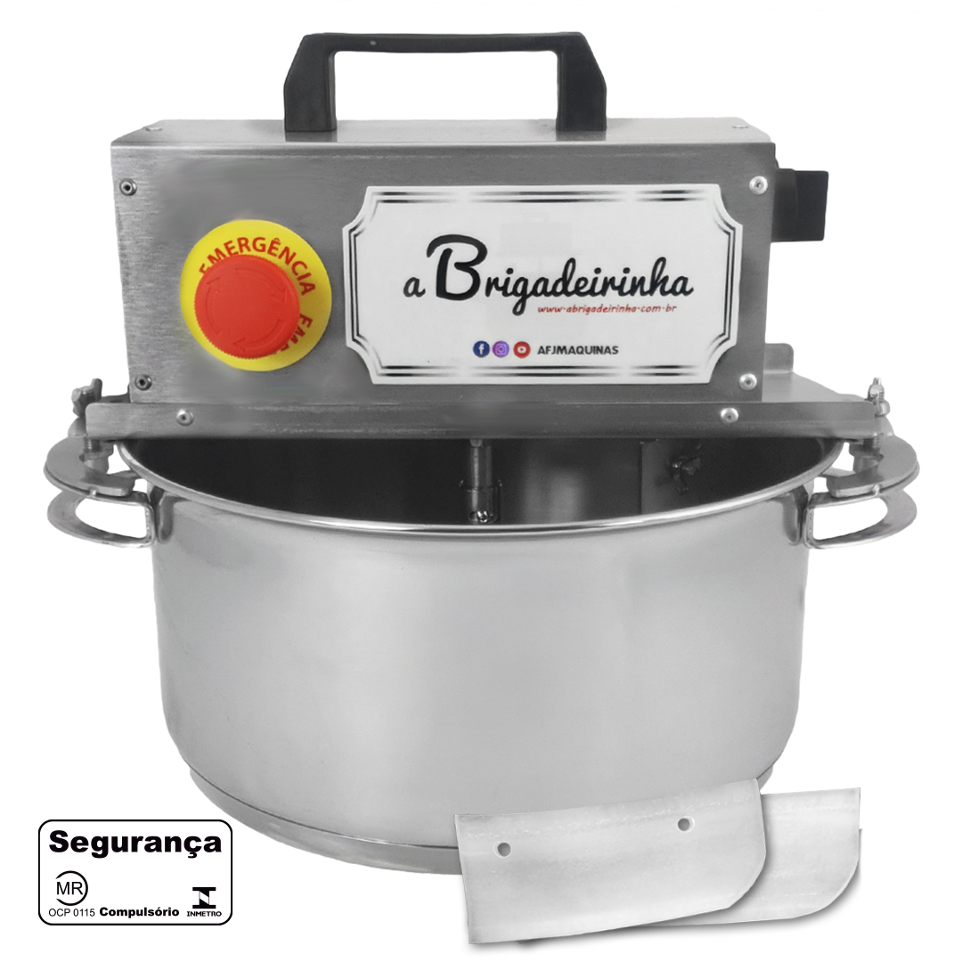 [Defeitos estéticos Nº45] Panela para mexer doces em aço INOX 28 CM - Modelo Silver