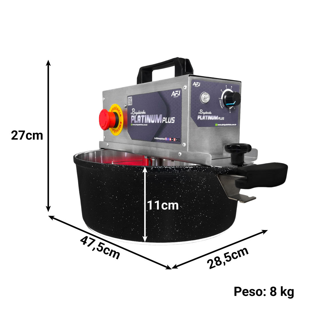 Panela para mexer doces - 28 cm - Platinum PLUS