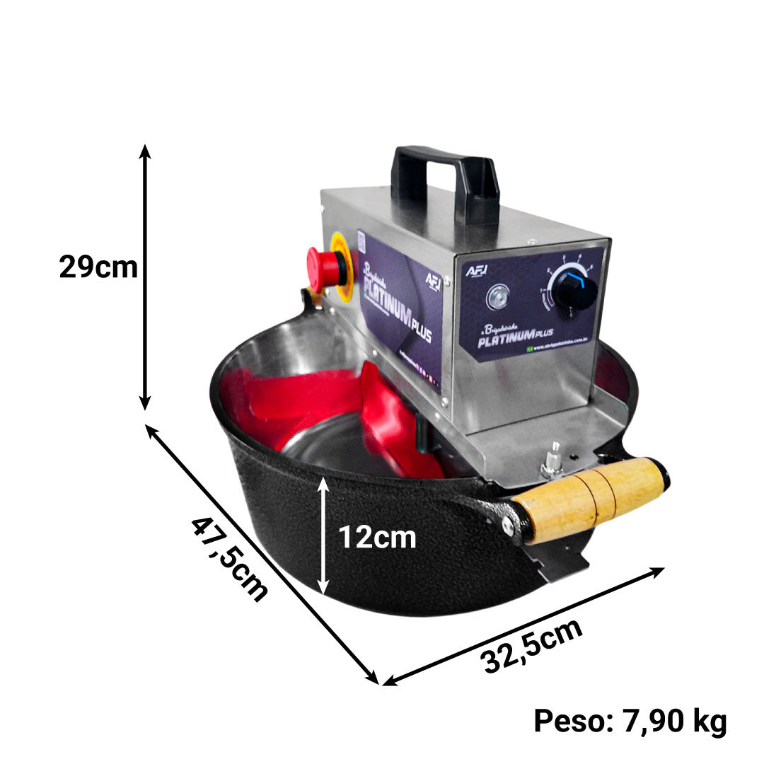 Panela para mexer doces - 32 cm - Platinum PLUS
