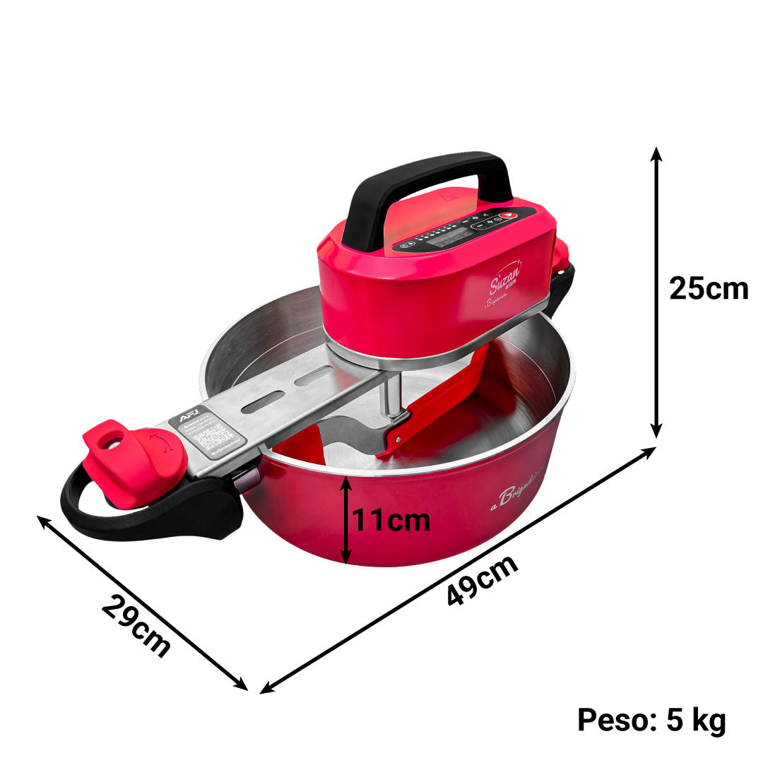 Panela para Mexer Doces Suzan Pro Alumínio 28cm