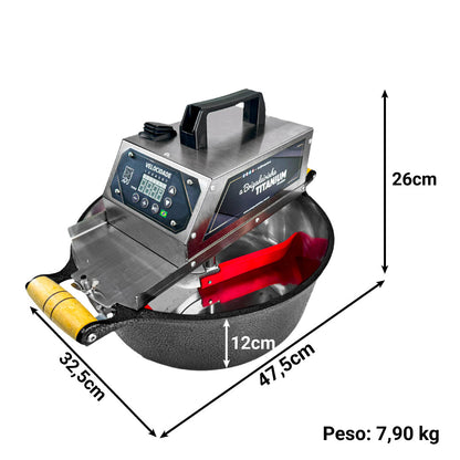 Panela para mexer doces - 32 cm - Titanium Premium