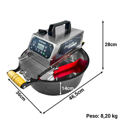 Panela para mexer doces - 36 cm - Titanium Premium