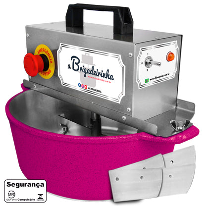 Panela para mexer doces 28 cm - Modelo Platinum