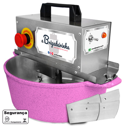 Panela para mexer doces 28 cm - Modelo Platinum