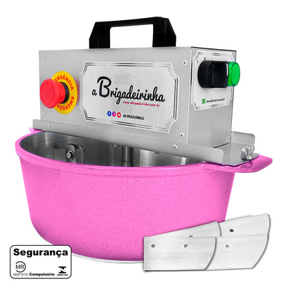 Panela para mexer doces 28 cm - Modelo Silver